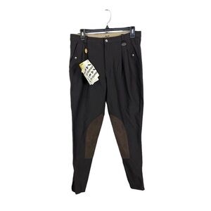 NWT HKM Sport Equipment Riding Horse‎ Equestrian Pants Brown Size 48 EU